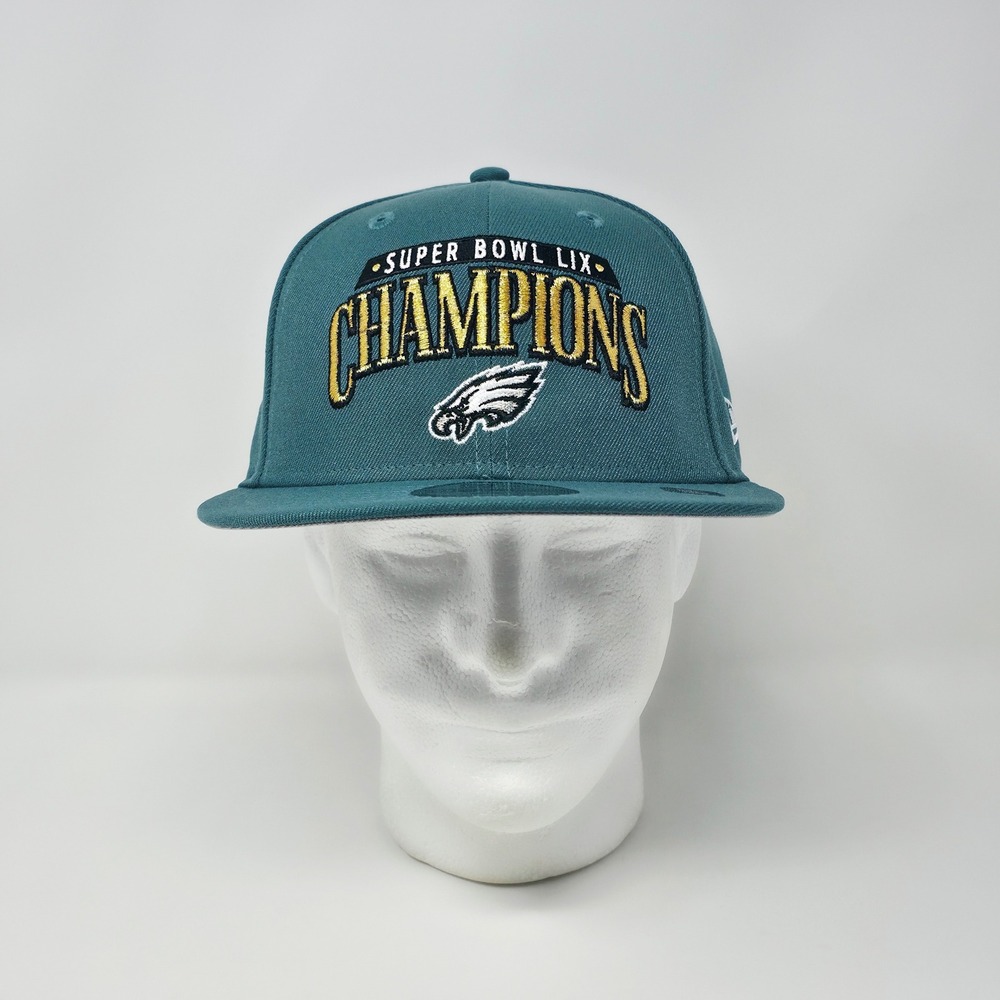 New Era Philadelphia Eagles Super Bowl LIX Champions 9FIFTY Snapback Hat Green